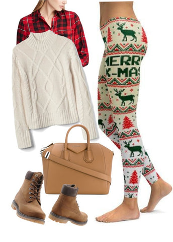 Casual Holiday Outfits  How to Pair Your Festive Leggings
