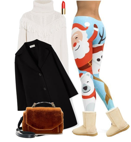 Casual Holiday Outfits  How to Pair Your Festive Leggings