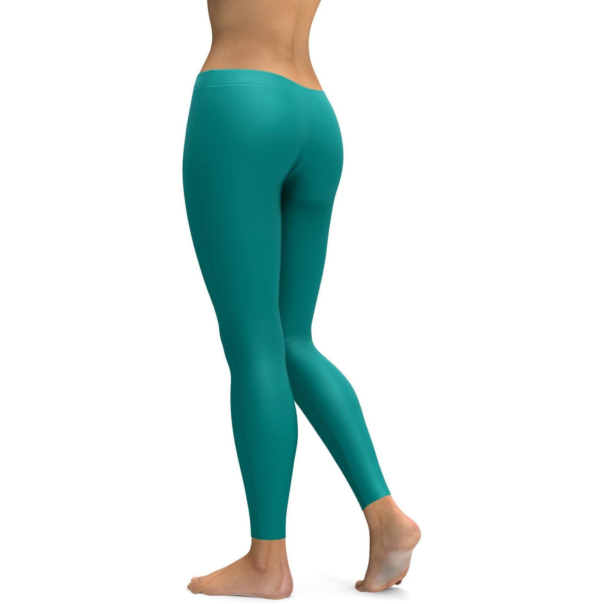 Solid Teal Leggings