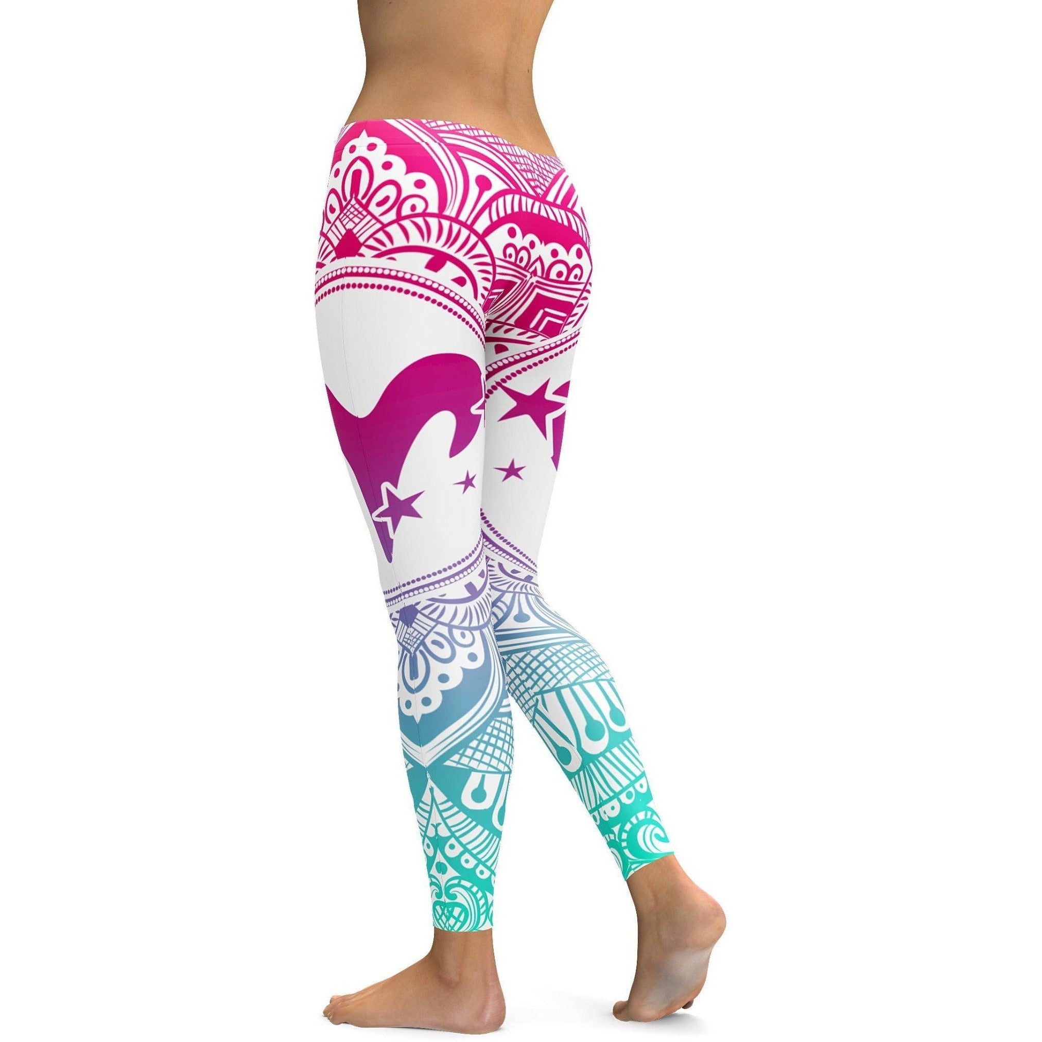 Bright Aries Leggings