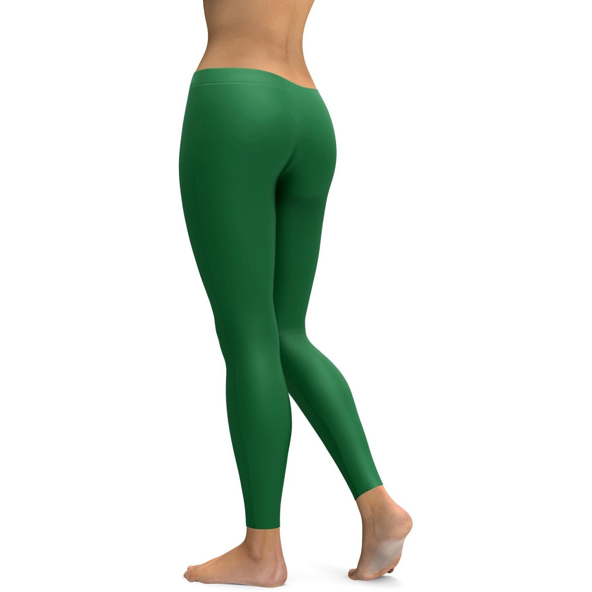 Solid Irish Green Leggings