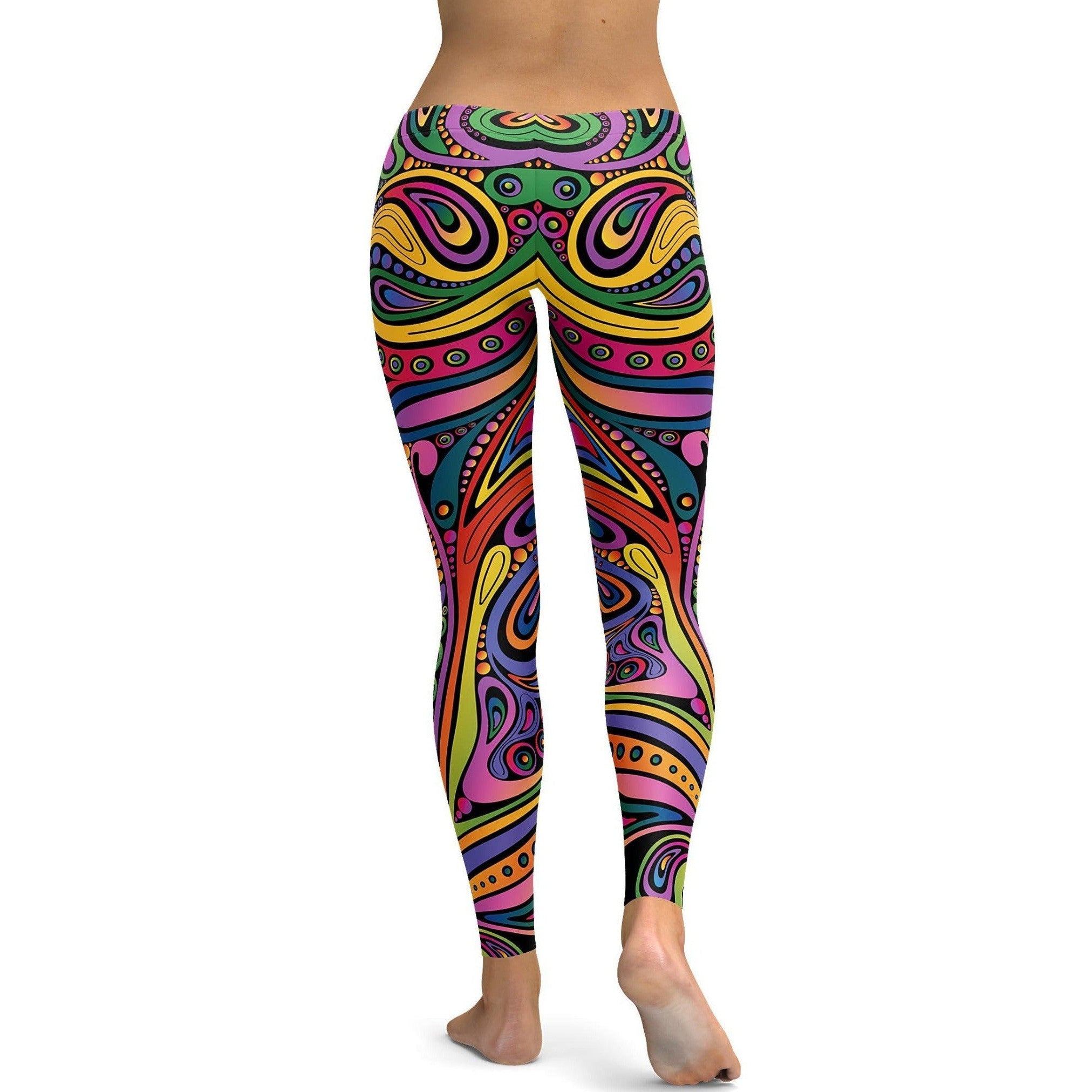 Colorful Swirl Leggings