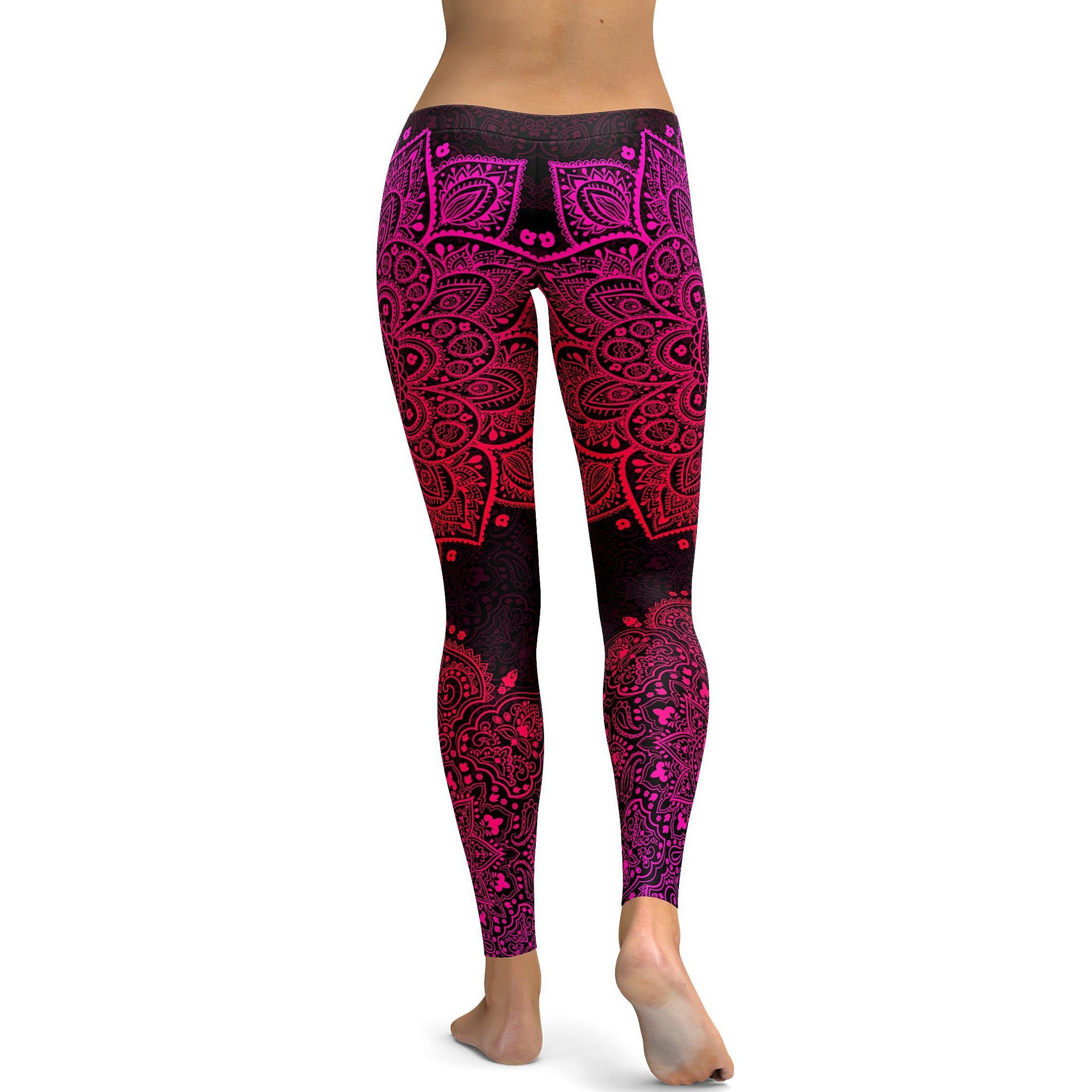 Pink Mandala Leggings