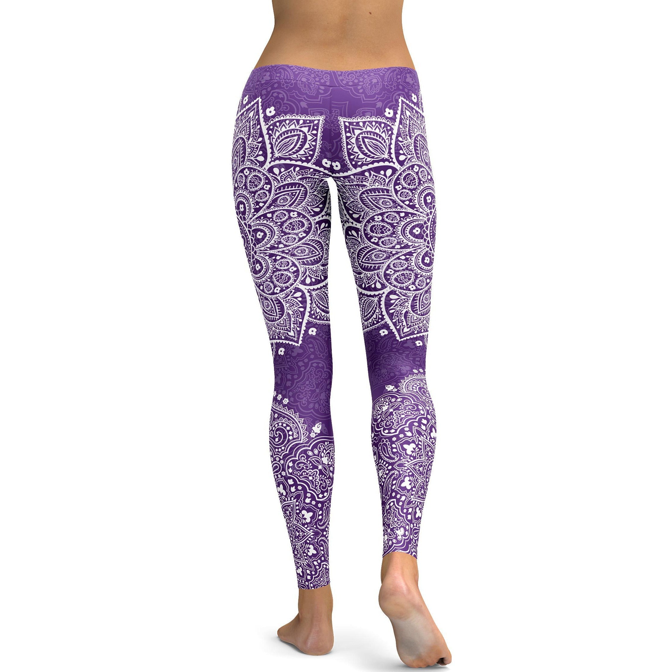 Purple Mandala Leggings