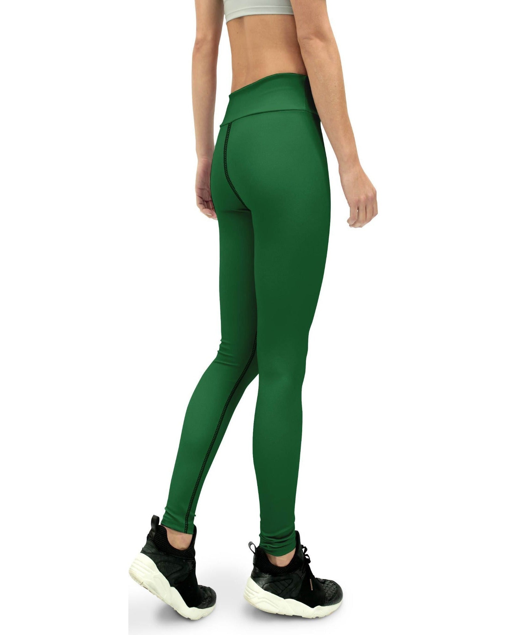 Solid Irish Green Yoga Pants
