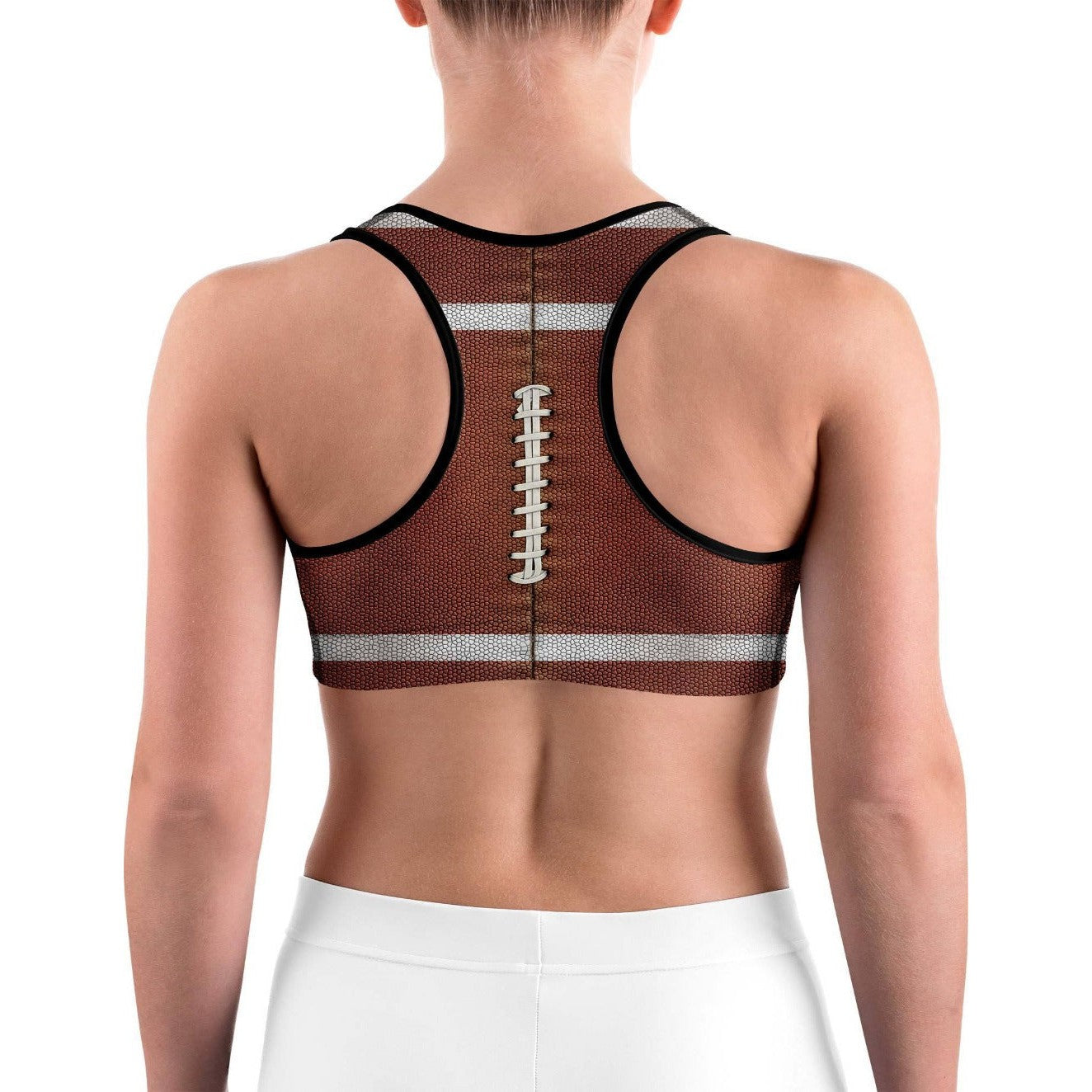 football sports bra