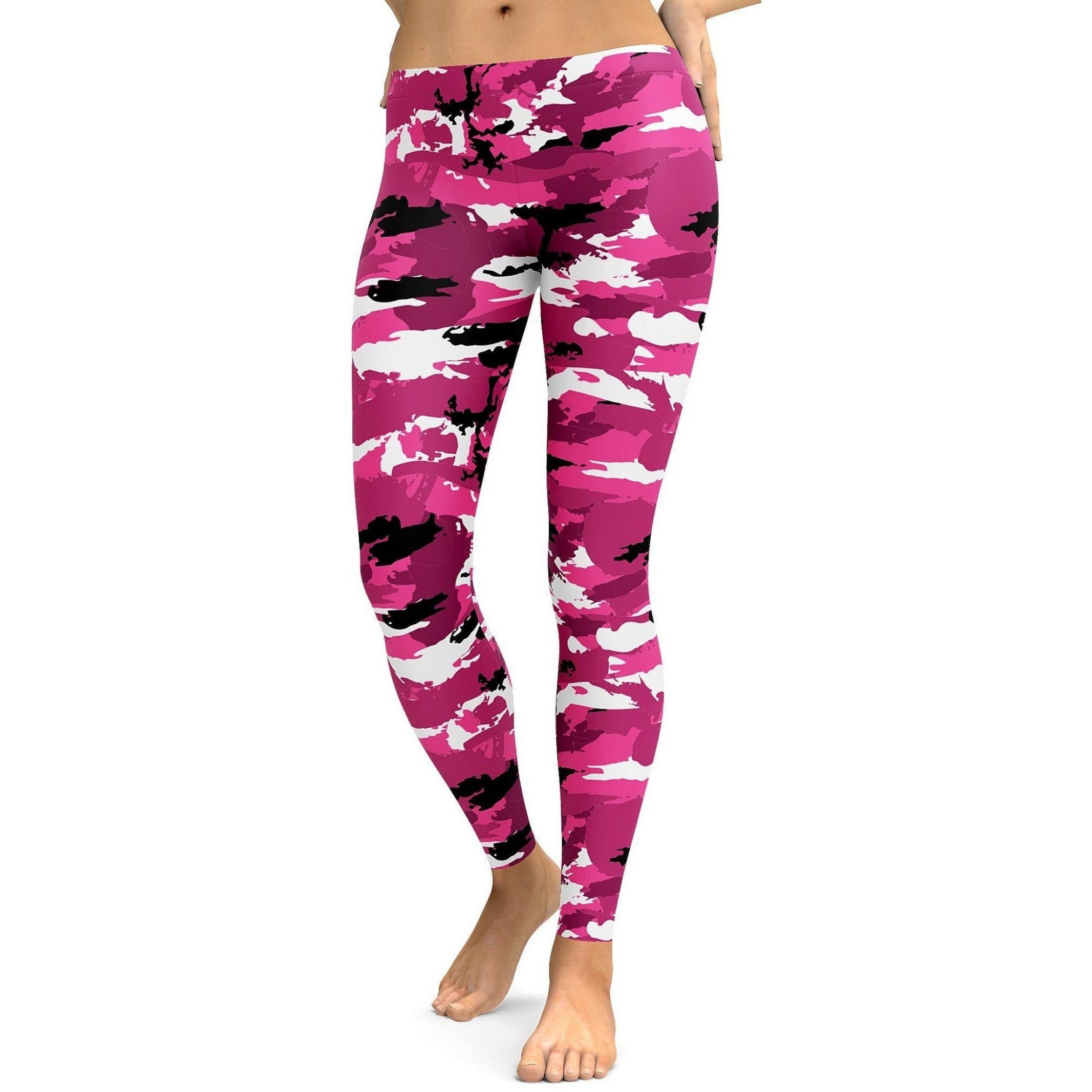 Pink Camo Leggings