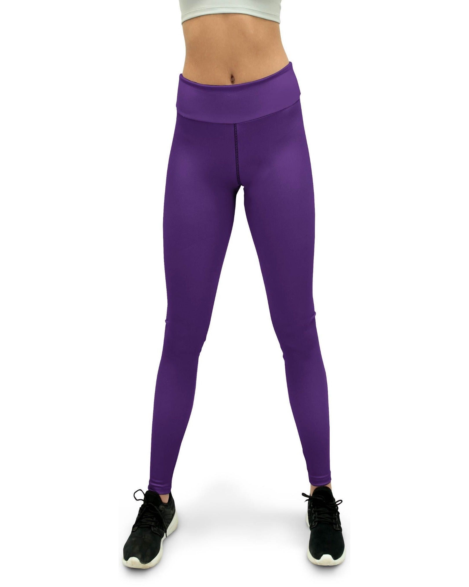 Simple Purple Workout Pants for Push Pull Legs