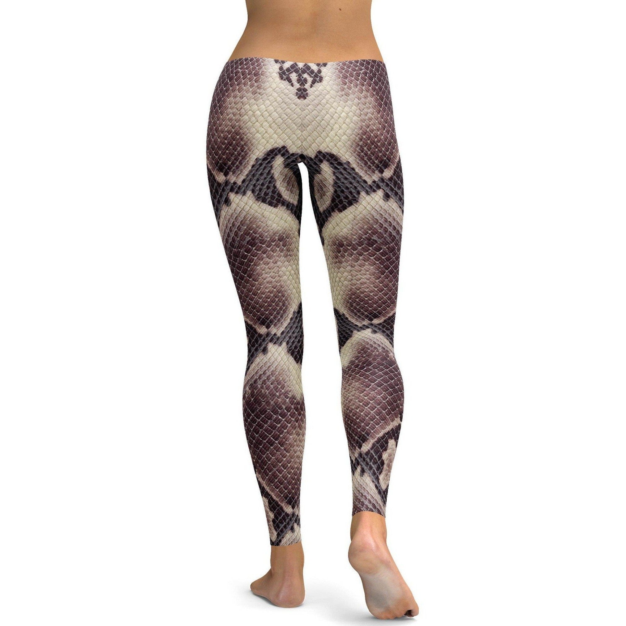 Anaconda Snake Skin Leggings