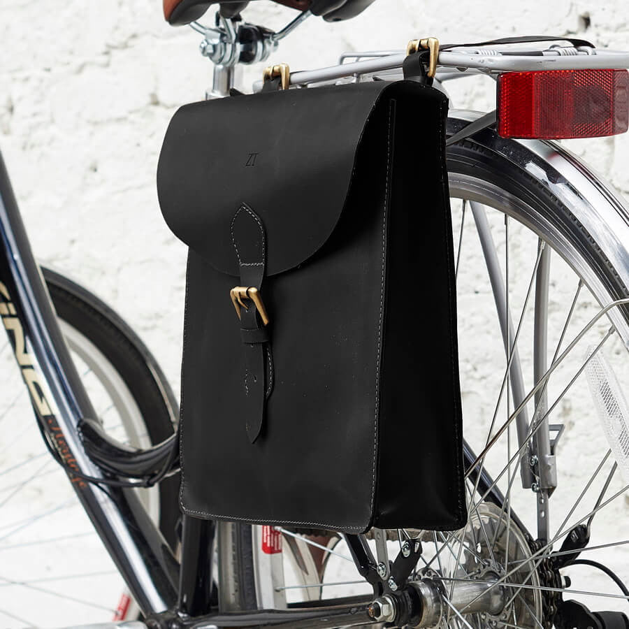 leather pannier bags