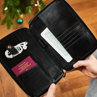 Leather Travel wallet / iPad case – Vida Vida Leather Bags