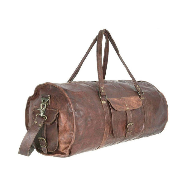 Gorgeous Range of Leather Duffel Bags - Handmade and Unique.