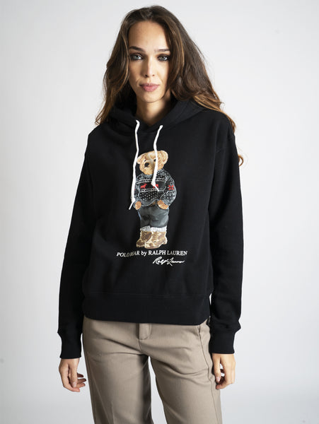 RALPH LAUREN - Polo Bear Sweatshirt with Black Hood – TRYME Shop