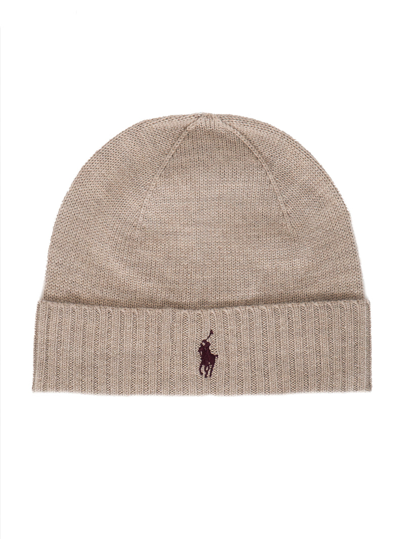 RALPH LAUREN - Beige Wool Hat – TRYME Shop