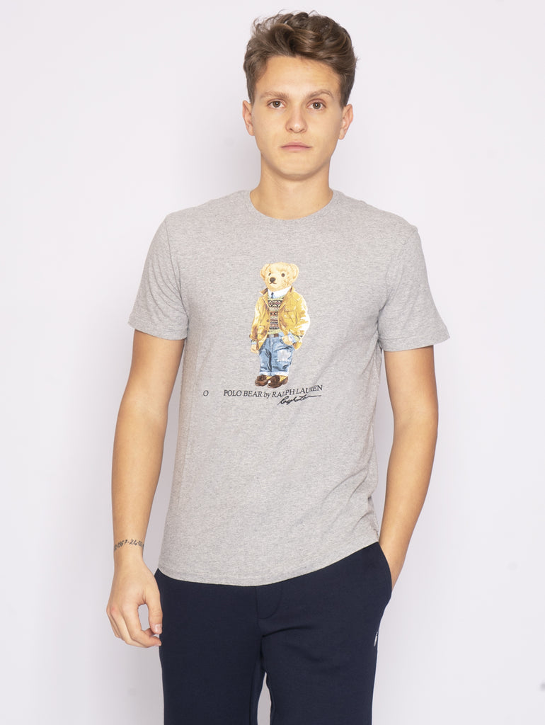 RALPH LAUREN - Gray Teddy Bear T-shirt – TRYME Shop