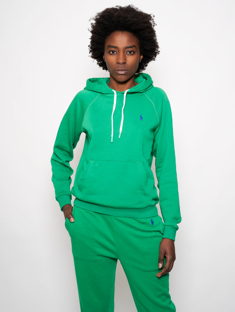 RALPH LAUREN - Green Hooded Sweatshirt – TRYME Shop