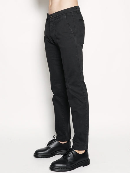 BRIDLE 1949 - Black Cotton Gabardine Trousers – TRYME Shop