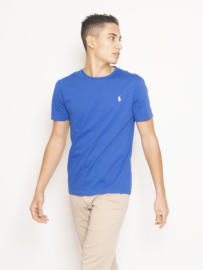 RALPH LAUREN - Blue Cotton T-Shirt – TRYME Shop