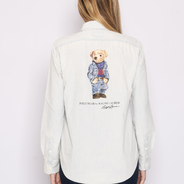 RALPH LAUREN - Shirt with Polo Bear Chambray – TRYME Shop