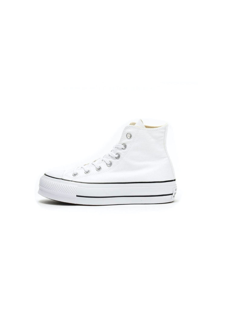 converse white chuck taylor all star lift platform sneakers