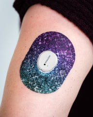 Glittering Ombre Dexcom G7 Patch