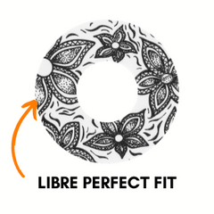 Libre Patch Perfect Fit with Center Cut Out