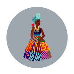 West African Princess CGM Patch