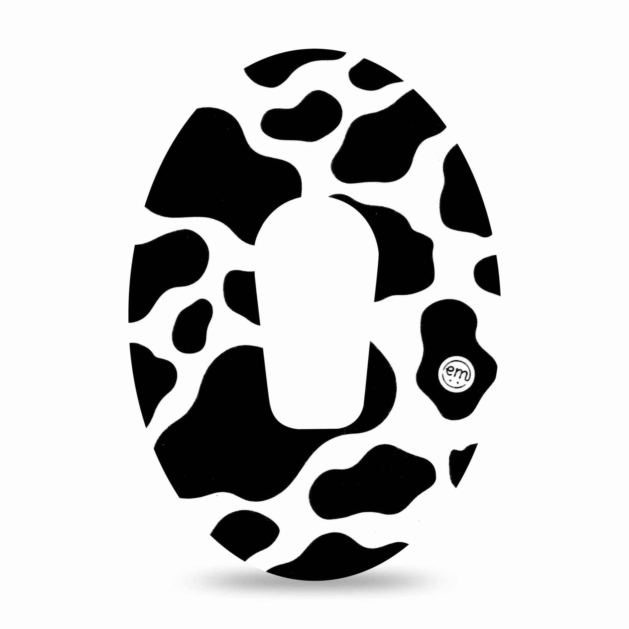 ExpressionMed Cow Print Dexcom G6 Transmitter Sticker