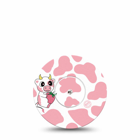 Strawberry Cow Pod Sticker