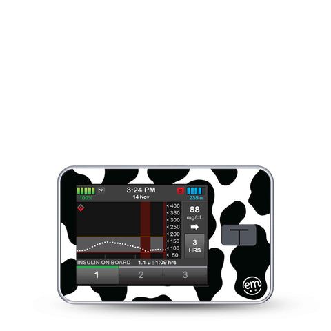 ExpressionMed Cow Print Dexcom G6 Patch