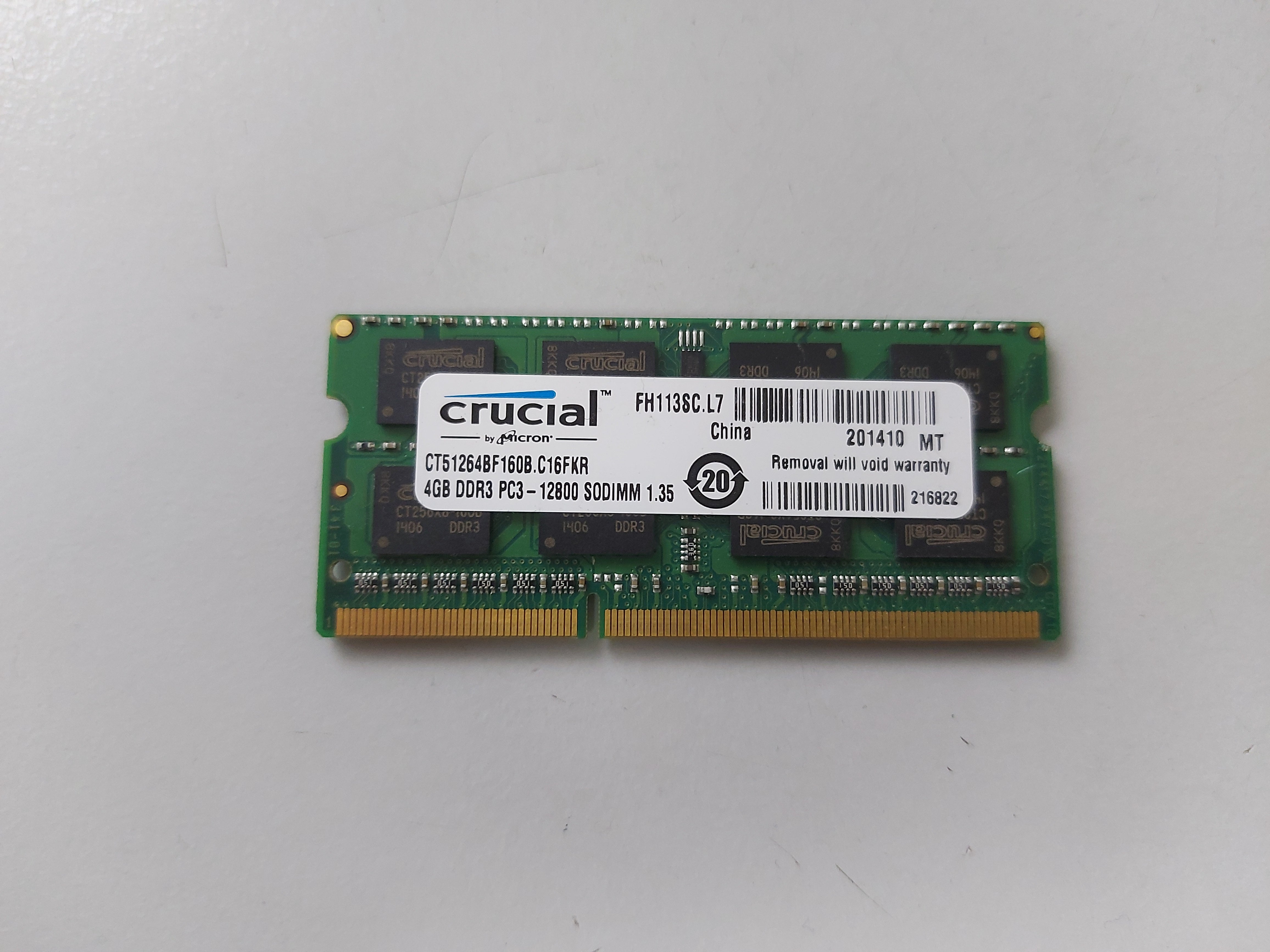 CT2K102464BD160B | Crucial | 16GB DDR3 | CL11 UDIMM | Memory Kit