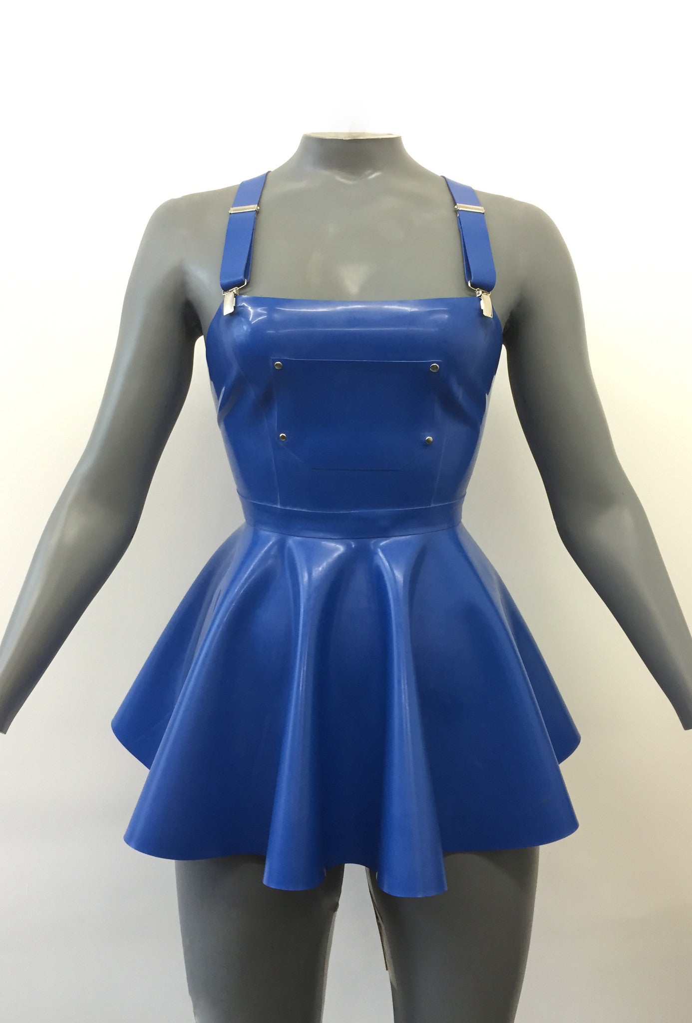 Betty Dungaree Dress Lady Lucie Latex