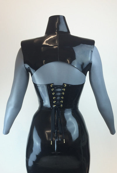 Plunge Bustier – Lady Lucie Latex