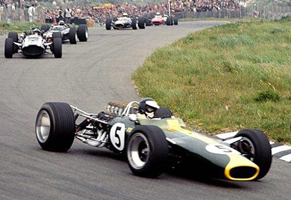 1967 Dutch GP Jim Clark Lotus Cosworth DFV debut