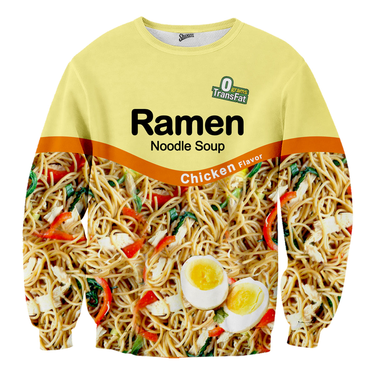chicken ramen noodle hoodie
