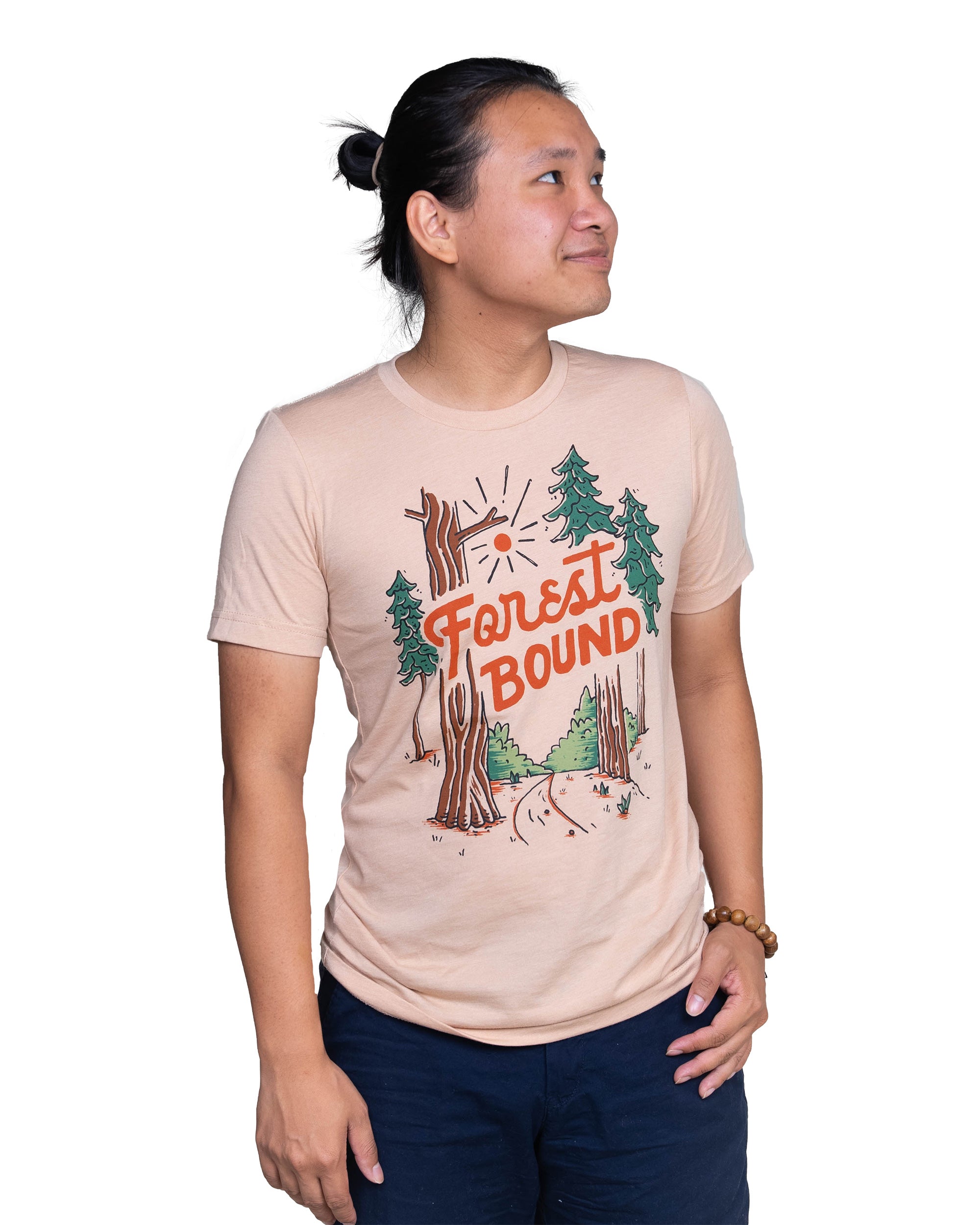 Forest Bound Unisex Tee | Sand Dune