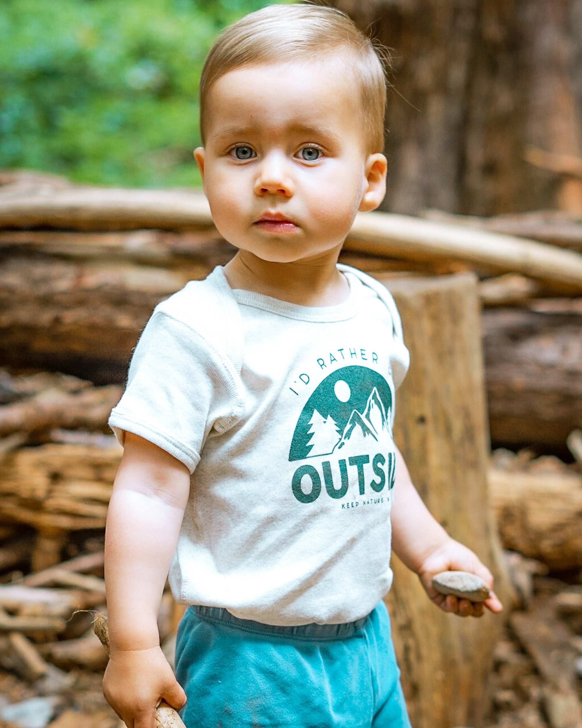 Be Outside Onesie | Natural