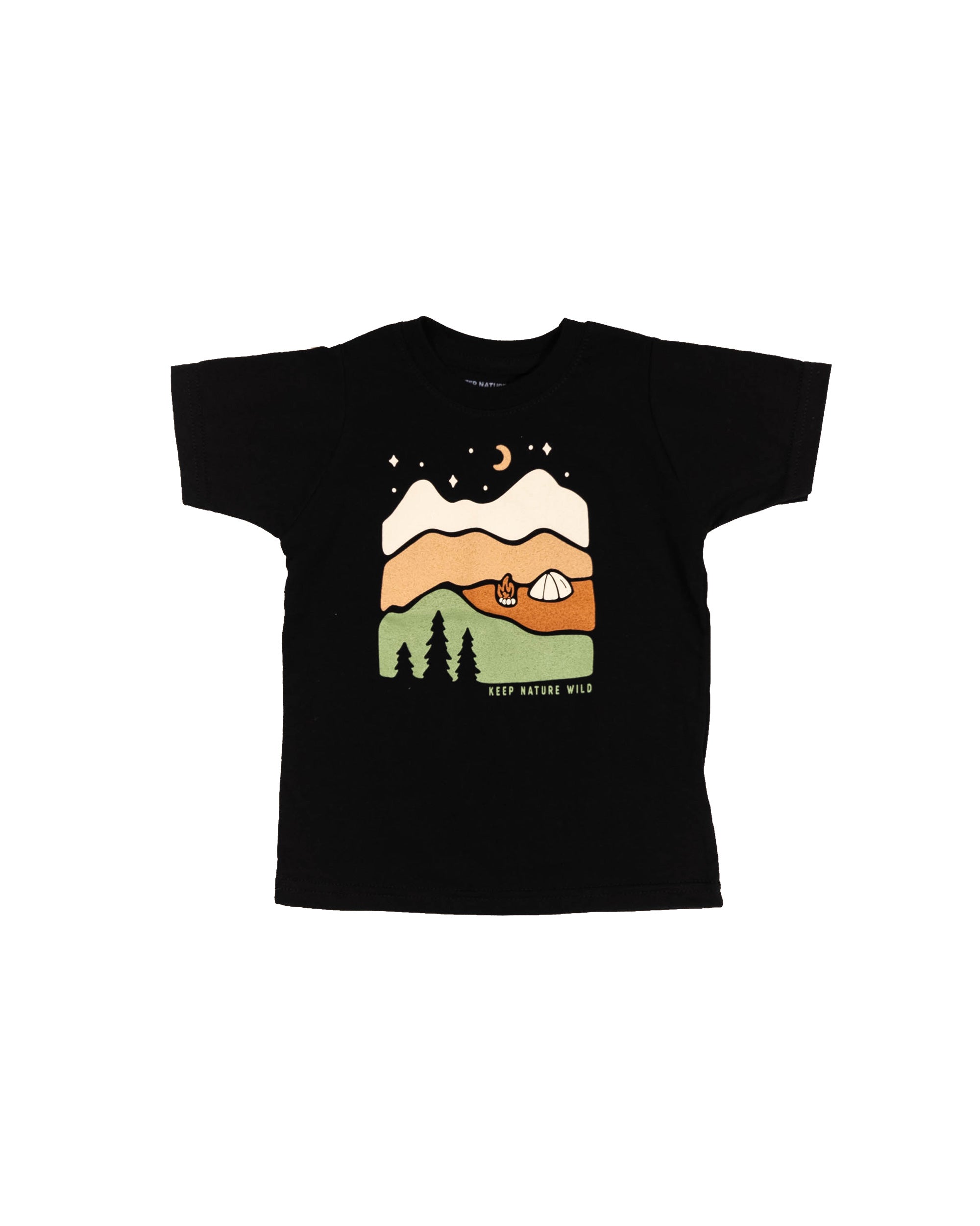 Better in the Mountains Toddler Tee | Black