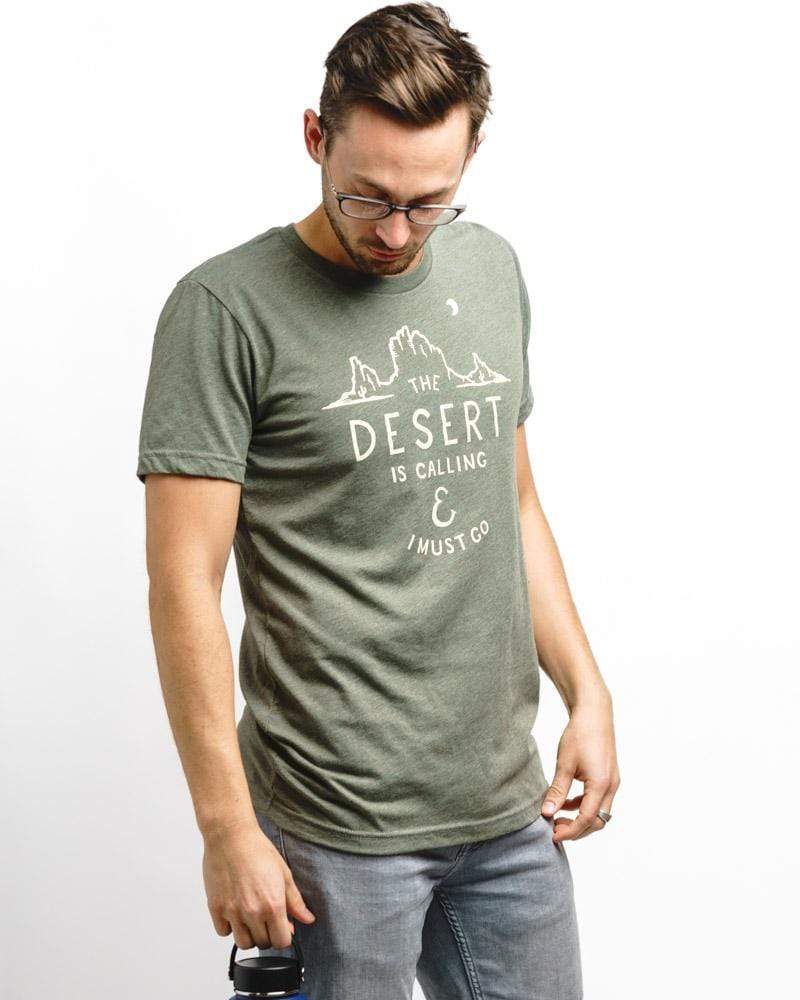 Desert Is Calling Unisex Tee | Moss