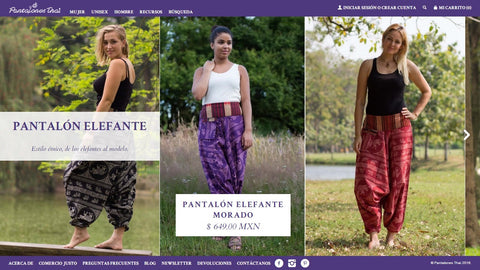 colores de modelos pantalones thai