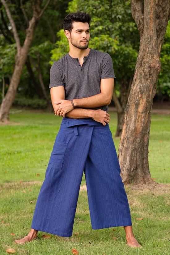 Pantalón Azul Real para Hombre | Pantalonesthai.com – Pantalones