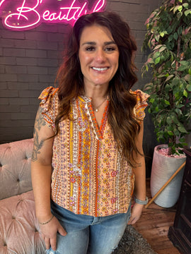 Emma Floral Blouse