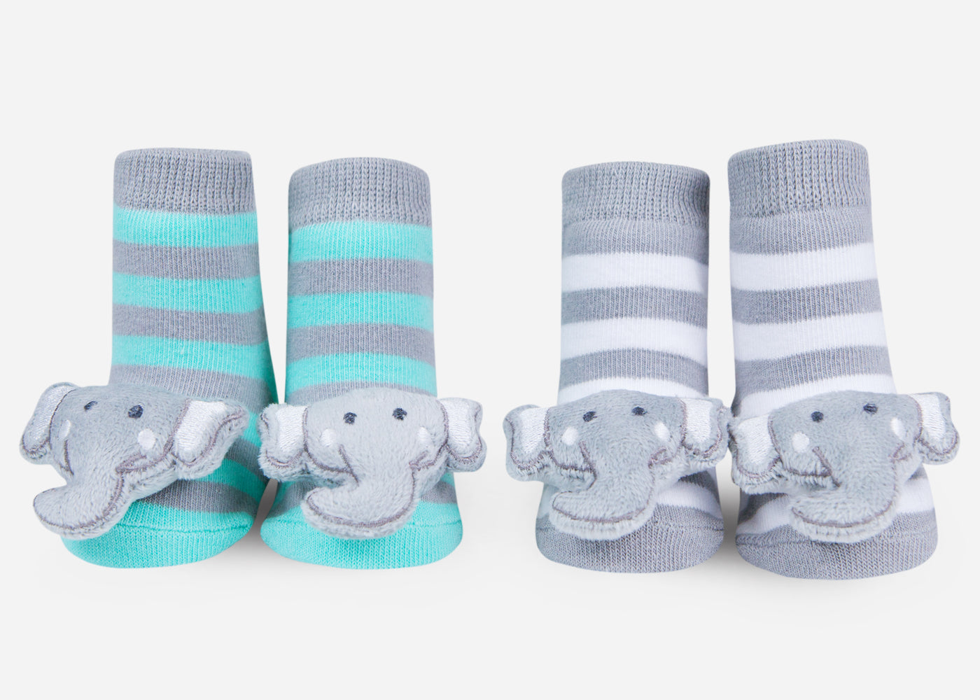 hug elephant baby socks