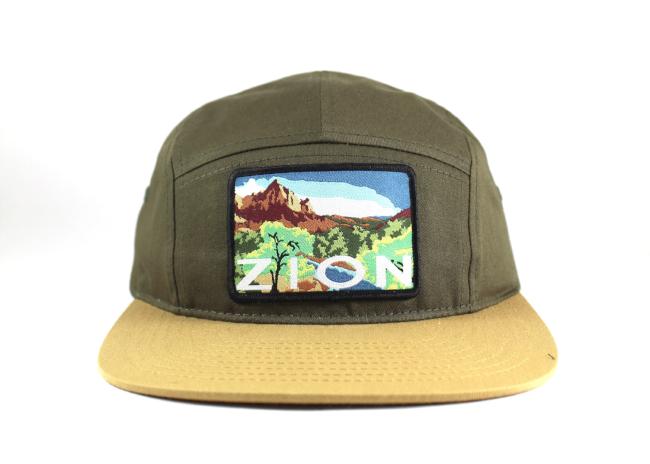 national parks 5 panel hat