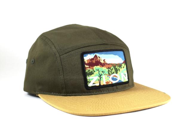 national parks 5 panel hat