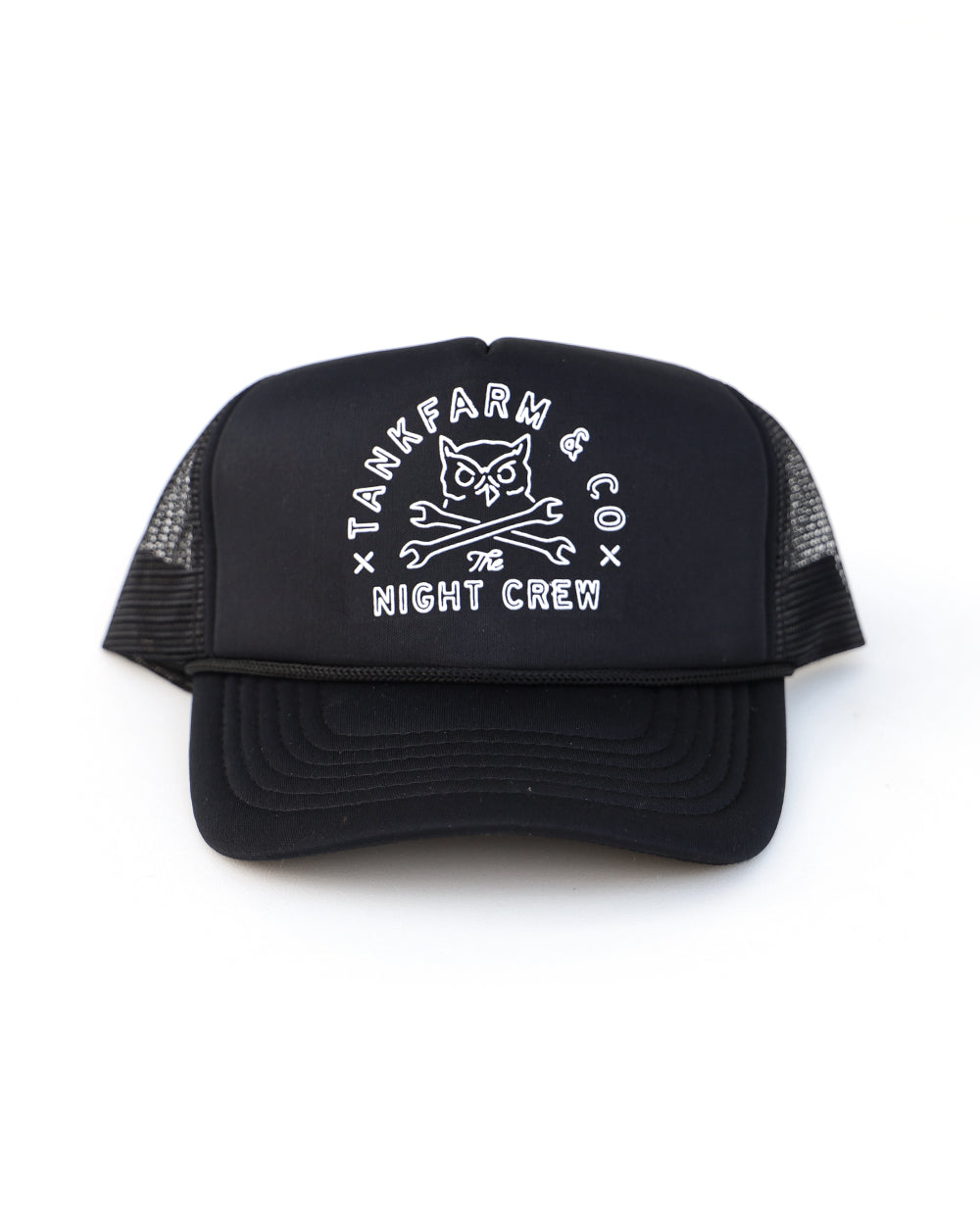 OWL & WRENCHES HAT - BLACK