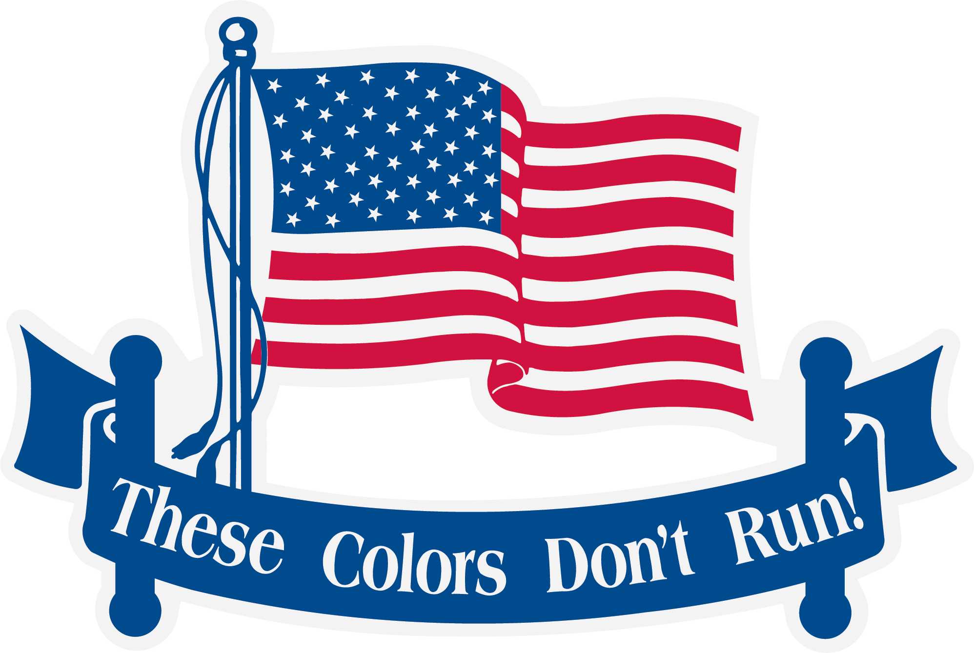 these colors don't run meaning