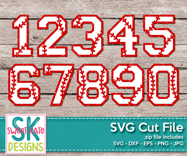 Free Free Baseball Numbers Svg 727 SVG PNG EPS DXF File