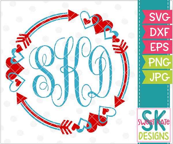 Download Monogram Svgs Tagged Valentine Svg Sweet Kate Designs