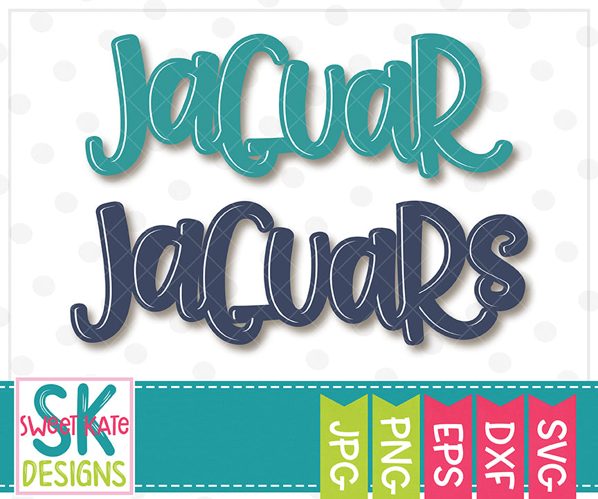 Jaguar Jaguars Svg Dxf Eps Png Jpg Sweet Kate Designs